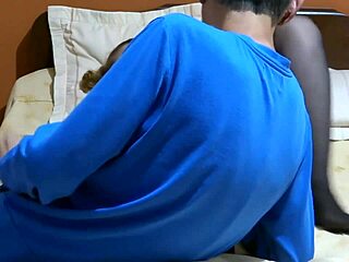 my husband's buddy licks my hairy pussy before anal fun