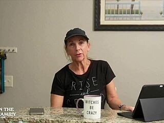 New Blonde Step Mom Deepthroats Son's Monster Cock in 4K