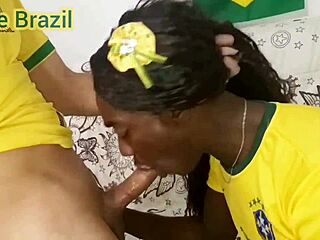 fernanda chocolate at myke brazil's cup game