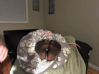 CEO Worships Sexy Secretary's Nylon Feet Full Flick