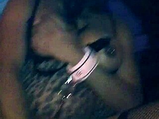 hidden cam catches ebony couple drilling pussy with dildos in wild maledom fantasy pt1!