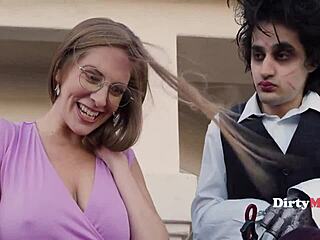 Edward rams long cock into two thirsty cougars jessica ryan annie king