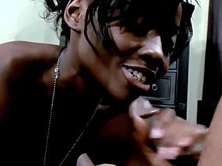 Sensual Black Teen Fucks Big Cock Every Position