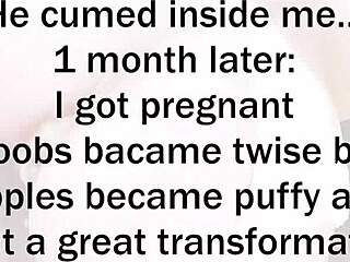 hey did that 18 year old girl's boobs turn her into a pregnant milf so fast?