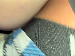 petite stepdaughter hides from wife to take stepdad's bbc creampie