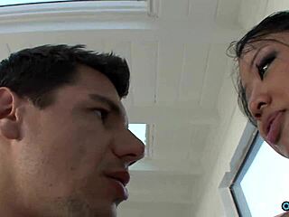 i bang kya tropic's huge tits hard on the couch