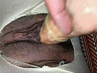 Does Shaved Student Pussy Through Stockings Make You Throb Hard?