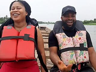 WOW! Sexy Ebony Babe With BIG TITS Gets Bent Over For Passionate BBC Doggystyle!