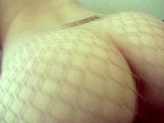 genevive tears fishnets grinds cock during sensual tight pussy massage