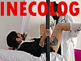 Doctor sneaks on latina patient big ass hospital check almost caught