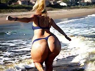 AI Generated PAWG Animations 5 Big Ass BBW Fat Cartoon Scenes