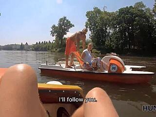 wanna watch gorgeous chick strip naked and fuck stranger beside hubby?