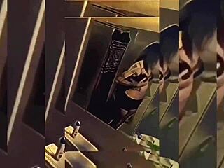 wanna watch this hot shemale tease and strip nude in bathroom?