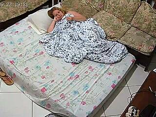 caught melissa alecxander fingering under the covers