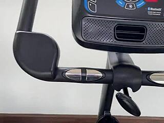 Fucking Pretty Gym Teen After Workout Cowgirl Doggystyle Cum Covered