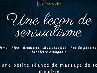 GENTLE FRENCH HANDJOB LESSON FILLED WITH SENSUAL PRAISE!