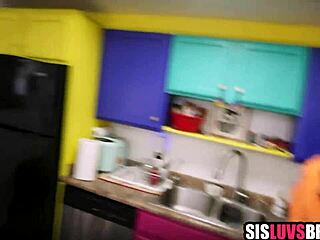 Sneaky Step Bro Nails Blonde Teen Step Sis Taboo