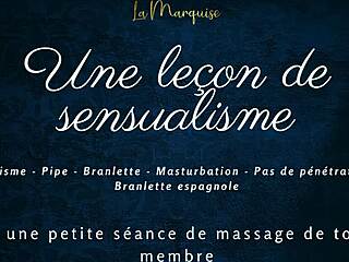 GENTLE FRENCH HANDJOB LESSON FILLED WITH SENSUAL PRAISE!