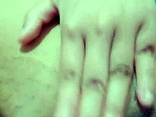 POV Latina Pornstar Fingers Hairy Wet Pussy to Orgasm