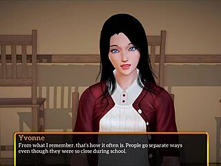 Brunette Milf Plays Erotic Game with Big Tits Exposed