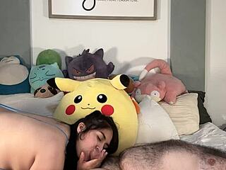 Latino exhibitionists couple FLASHES ass then FUCKS to orgasm