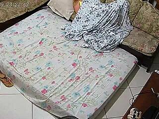 caught melissa alecxander fingering under the covers