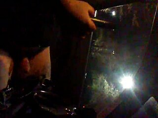 Intense Public Car Cock Jerk Off Solo