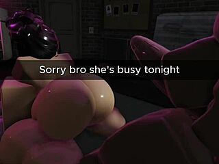 roblox slut rides monster cock begging for more