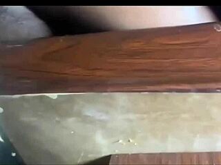 Nigerian Ebony Beauty Admires Teacher's Big Black Cock Before Bent Over Ride