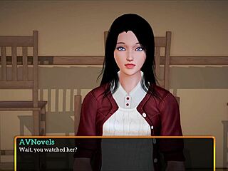 Brunette Milf Plays Erotic Game with Big Tits Exposed