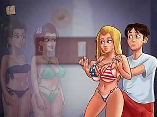 big titted blonde stars in summertime saga 221