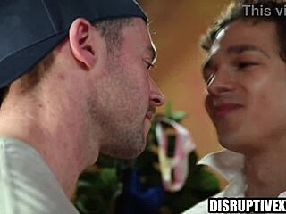 Big Cock Frat President Barebacks Deepthroat Fucks Him