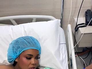 Doctor fucks horny patient hard in hospital with monster bbc deepthroat and squirting?