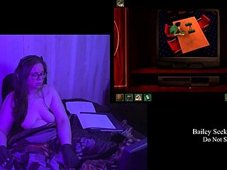 bbw brunette bares her big natural tits naked secrets part 4