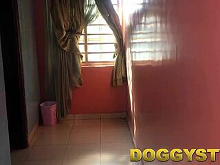 Curvy Maid Squirts During Wild Hotel Fuck Session