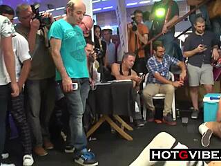 Eurobabes finger lick outdoors public panties