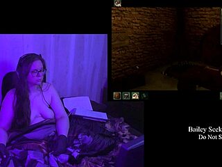 bbw brunette bares her big natural tits naked secrets part 4