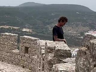 Curvy Brazilian Couple Fucks Wild in European Castle