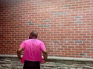 private backward striptease tease in hot weather 🔥🕺