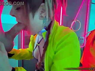 Public Rave Bathroom Sloppy Deepthroat Gagging Cum Swallow