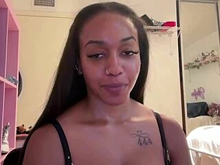 What Secrets Lie Behind Lily Starfire's Oiled Ebony Curves?