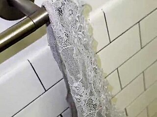 Roommate's Thongs Ignite Hard Dick Masturbation Then Fuck!