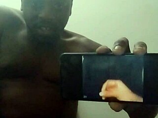 damn this ebony solo orgasm feels insane on my new phone!