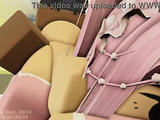 Pink haired girl takes big cock pounding