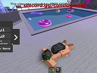 another roblox girl gets anal pussy pounded hard