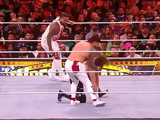 kevin owens and sami zayn battle the usos for wwe undisputed tag team titles at wrestlemania 39