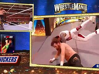 kevin owens and sami zayn battle the usos for wwe undisputed tag team titles at wrestlemania 39