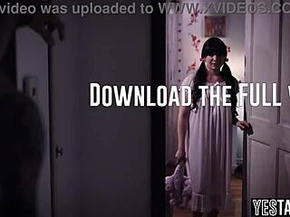 Chubby Big Ass Teen Seduces Fucks Stepmom's Big Dick Boyfriend!