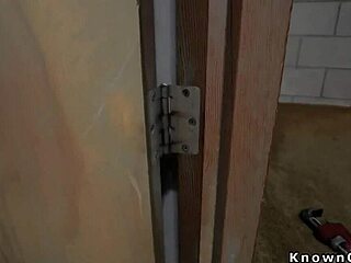 redhead girlfriend strips fishnets for hardcore pov pounding