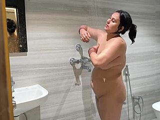 desi stepmom sucks stepson's big cock then gets fucked hard doggystyle